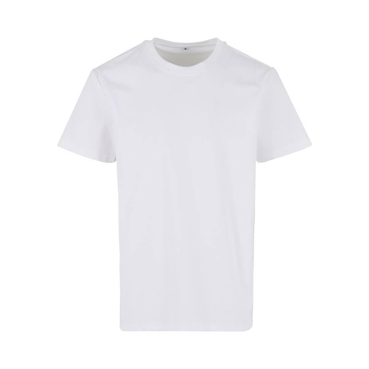 White - Front - Build Your Brand Mens Sorona Regular T-Shirt