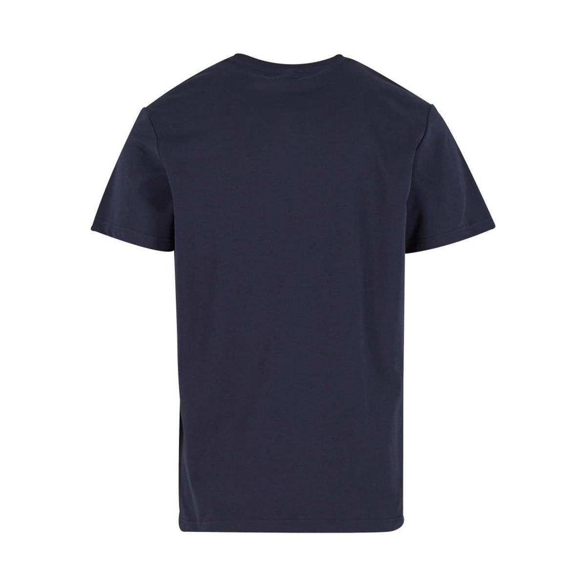 Navy - Back - Build Your Brand Mens Sorona Regular T-Shirt