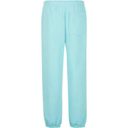 Beryl Blue - Back - Build Your Brand Mens Fluffy Jogging Bottoms