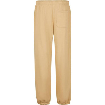 Union Beige - Back - Build Your Brand Mens Fluffy Jogging Bottoms