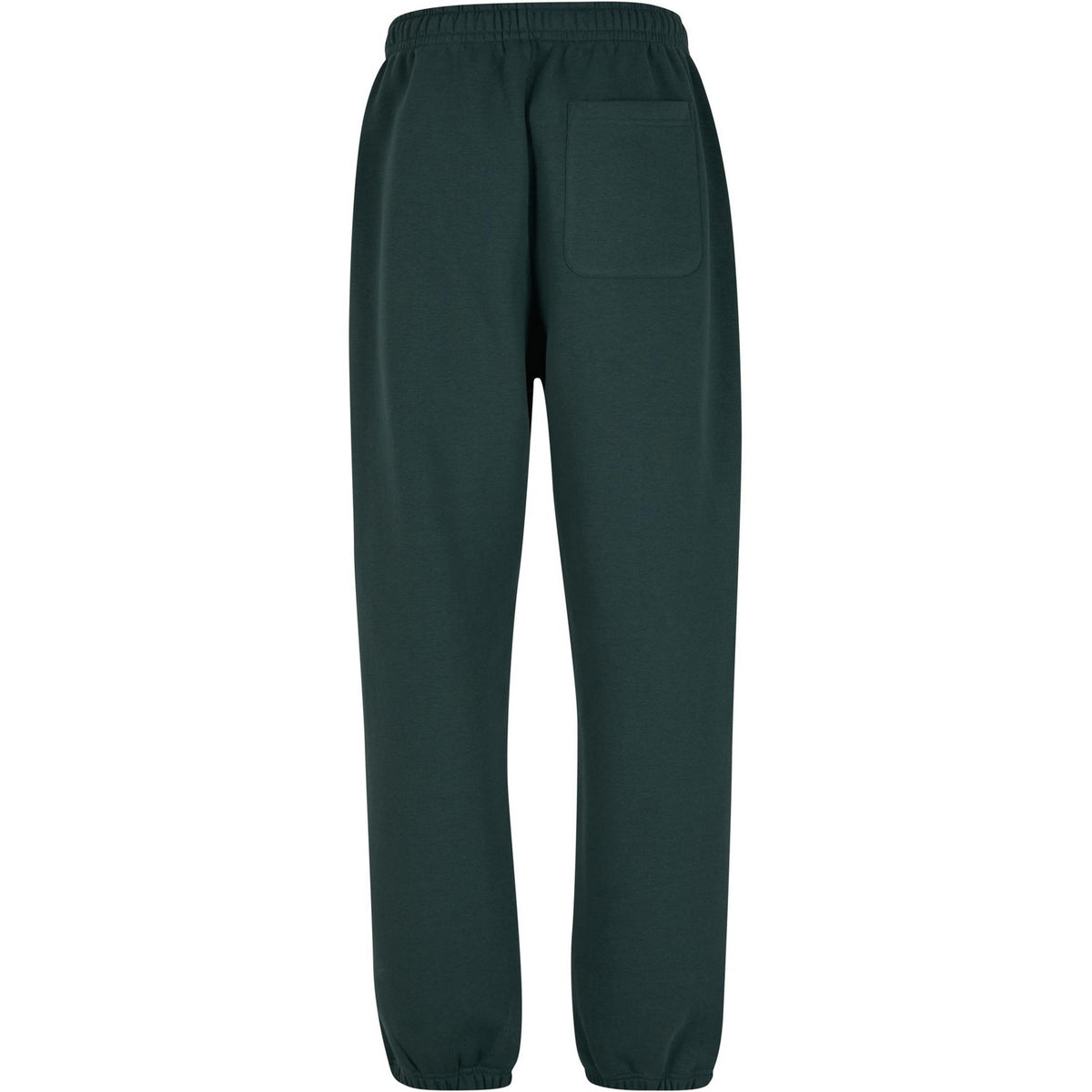 Bottle Green - Back - Build Your Brand Mens Fluffy Jogging Bottoms