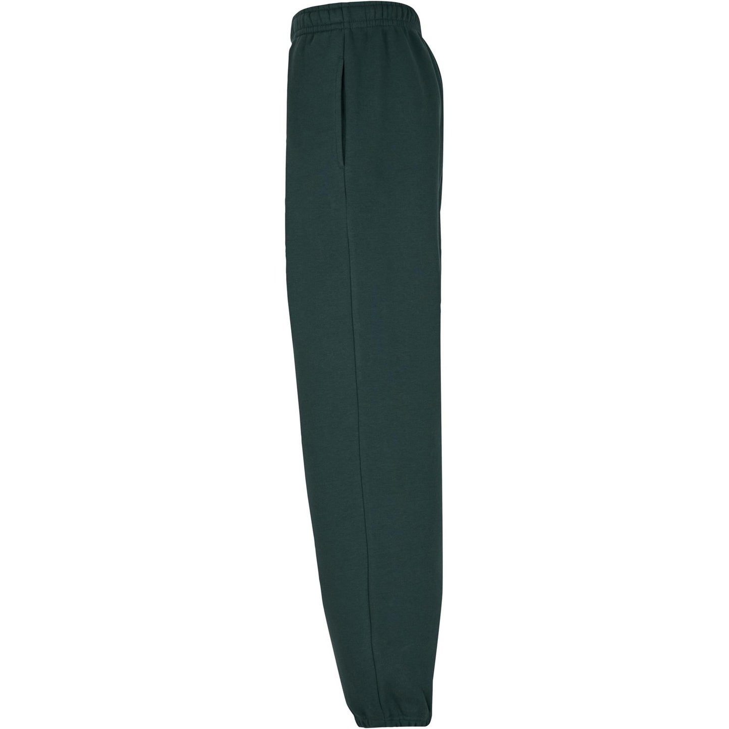 Bottle Green - Lifestyle - Build Your Brand Mens Fluffy Jogging Bottoms