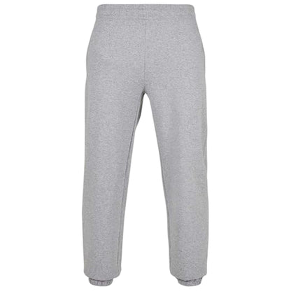 Heather Grey - Front - Build Your Brand Mens Fluffy Jogging Bottoms