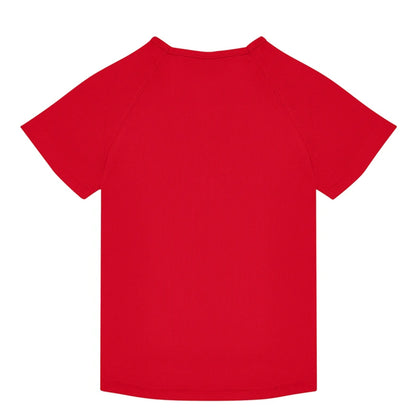 Red - Back - B&C Childrens-Kids #Active T-Shirt