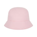 Pale Pink - Front - Larkwood Baby Plain Bucket Hat