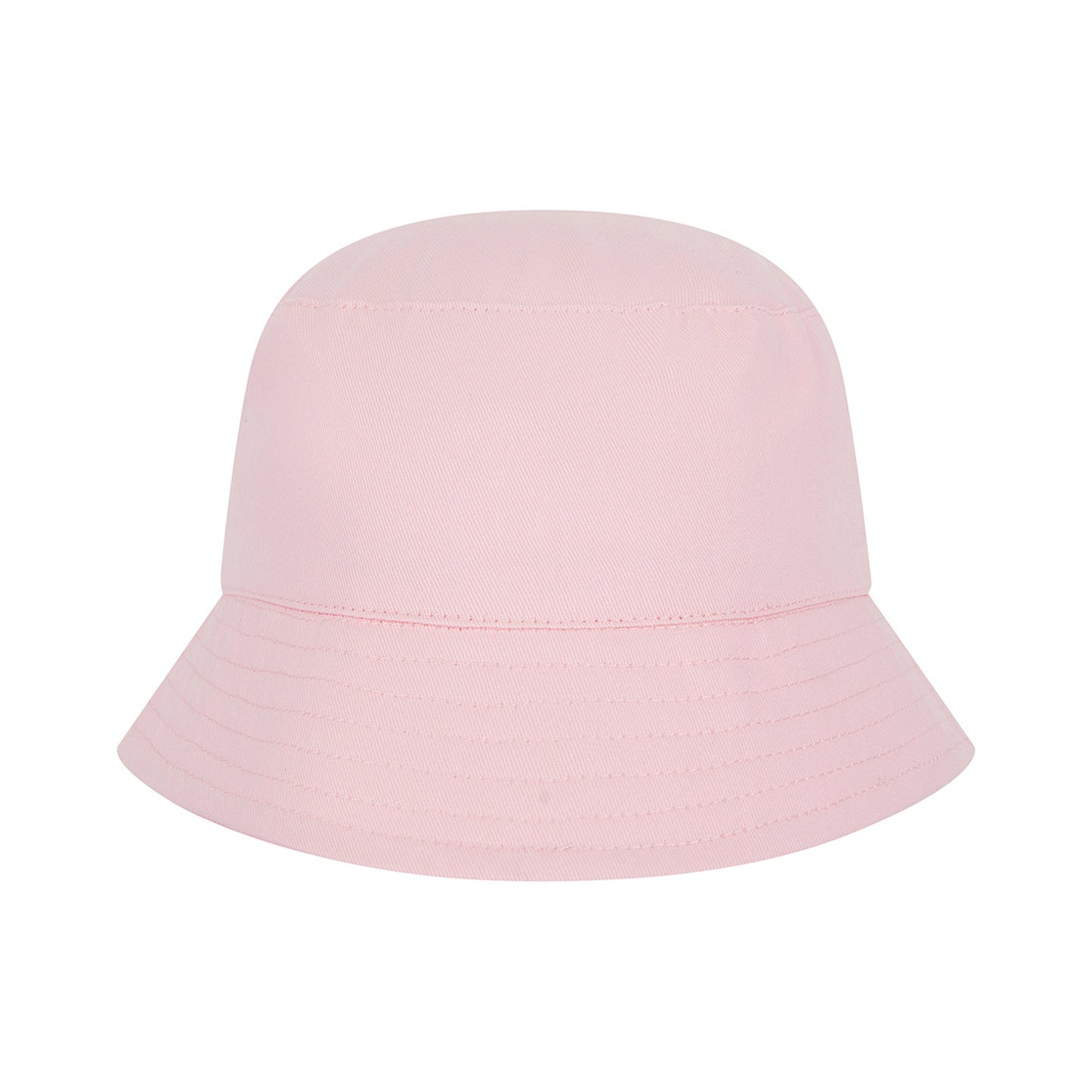 Pale Pink - Front - Larkwood Baby Plain Bucket Hat