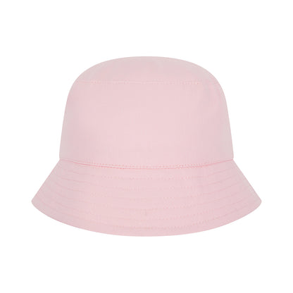Pale Pink - Front - Larkwood Baby Plain Bucket Hat