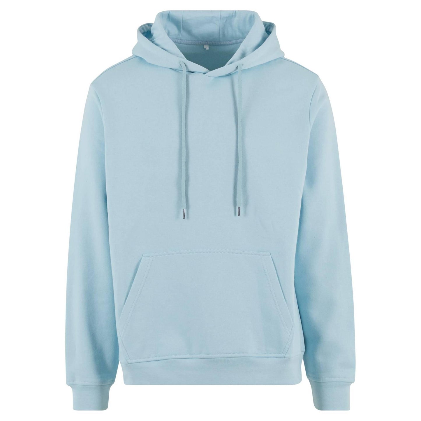 Ocean Blue - Front - Build Your Brand Mens Basic Hoodie
