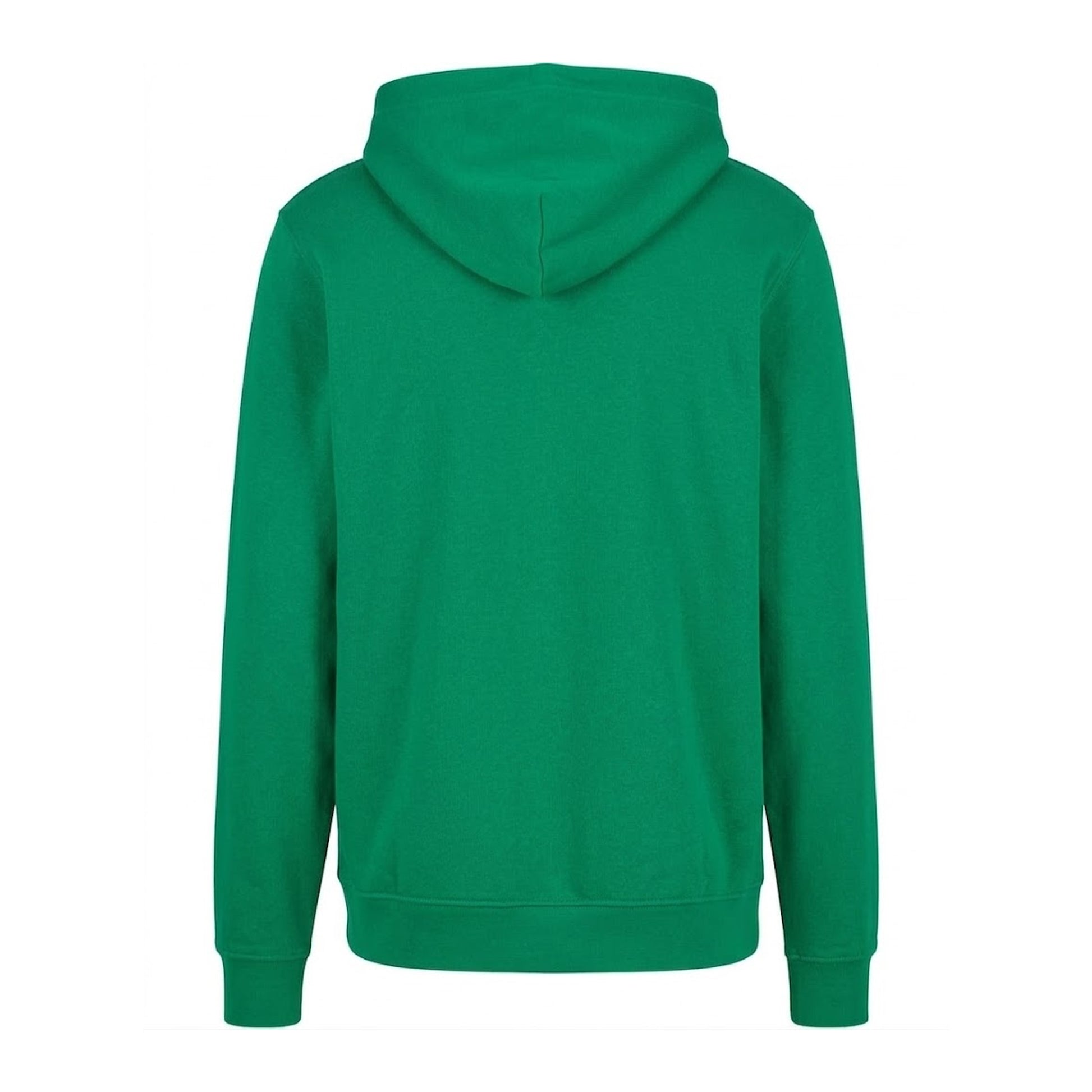 College Green - Back - Build Your Brand Mens Basic Hoodie