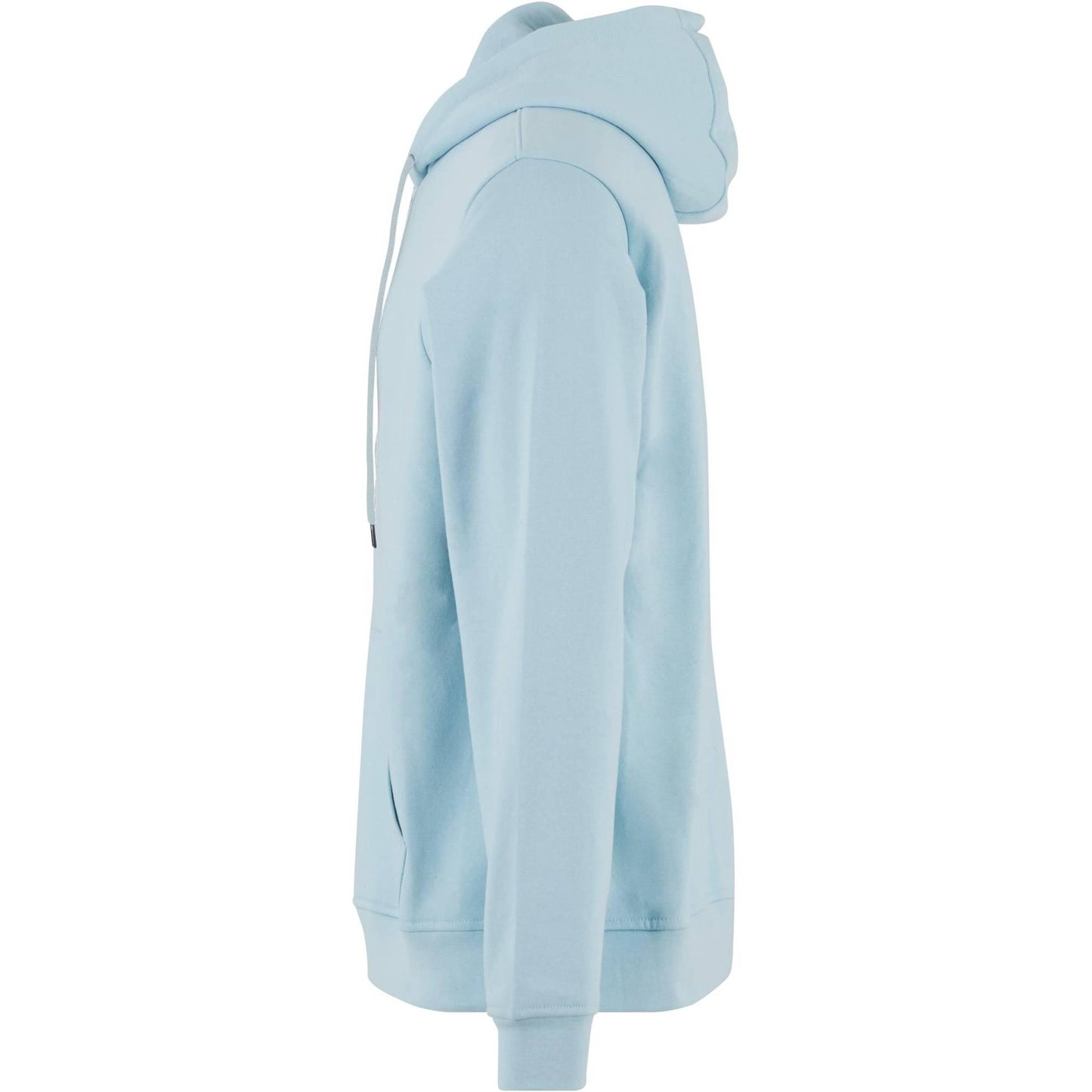 Ocean Blue - Side - Build Your Brand Mens Basic Hoodie