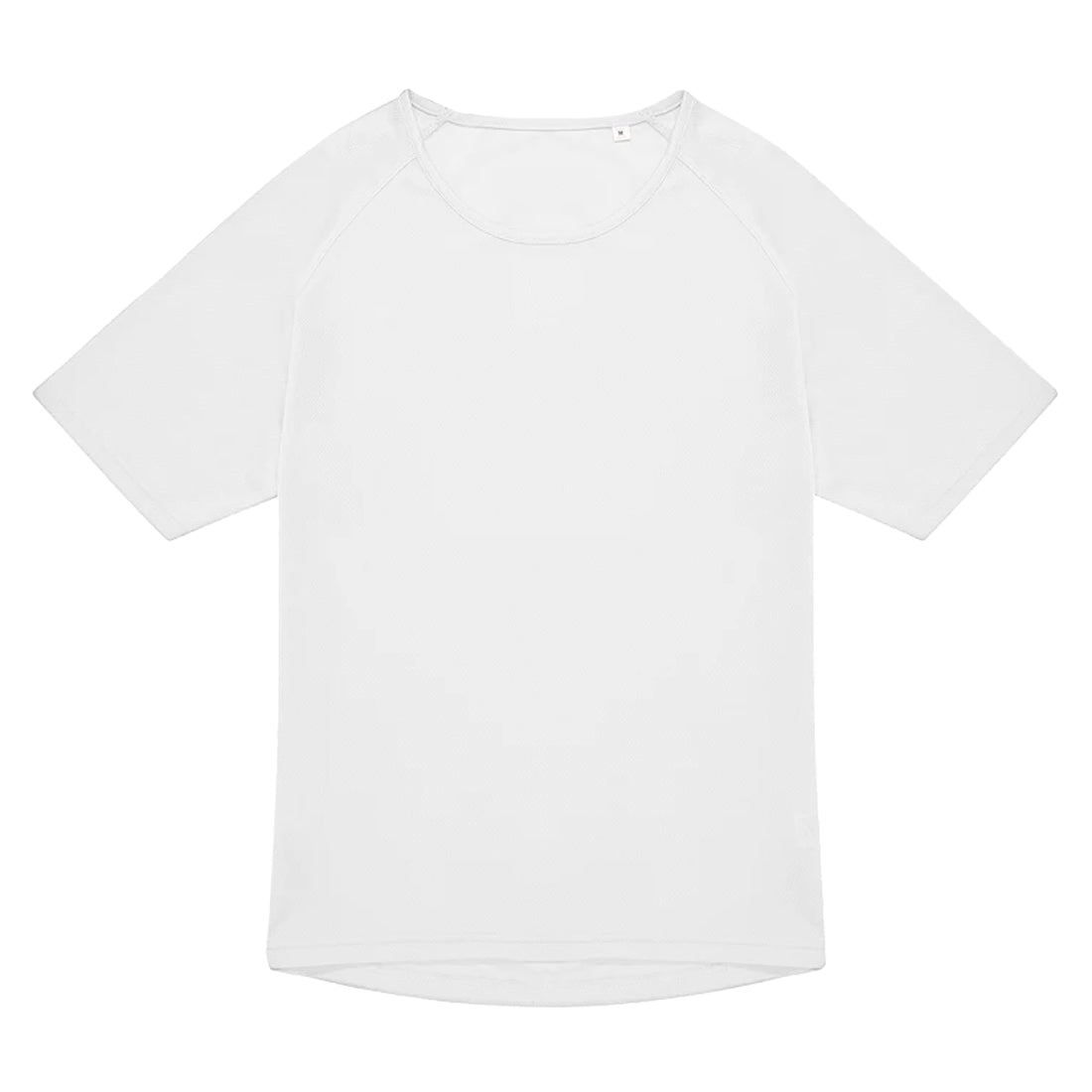 White - Front - B&C Unisex Adult #Active T-Shirt