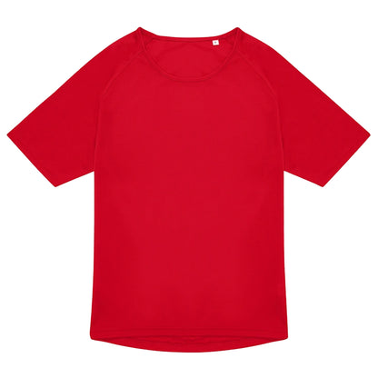 Red - Front - B&C Unisex Adult #Active T-Shirt