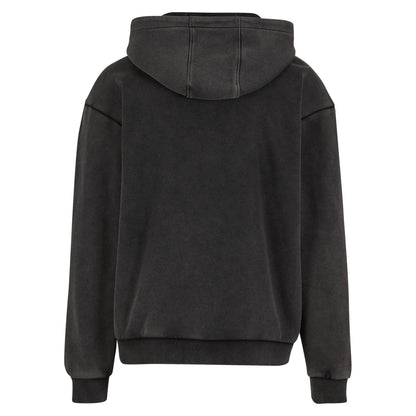 Magnet - Back - Build Your Brand Mens Vintage Heavy Full Zip Hoodie