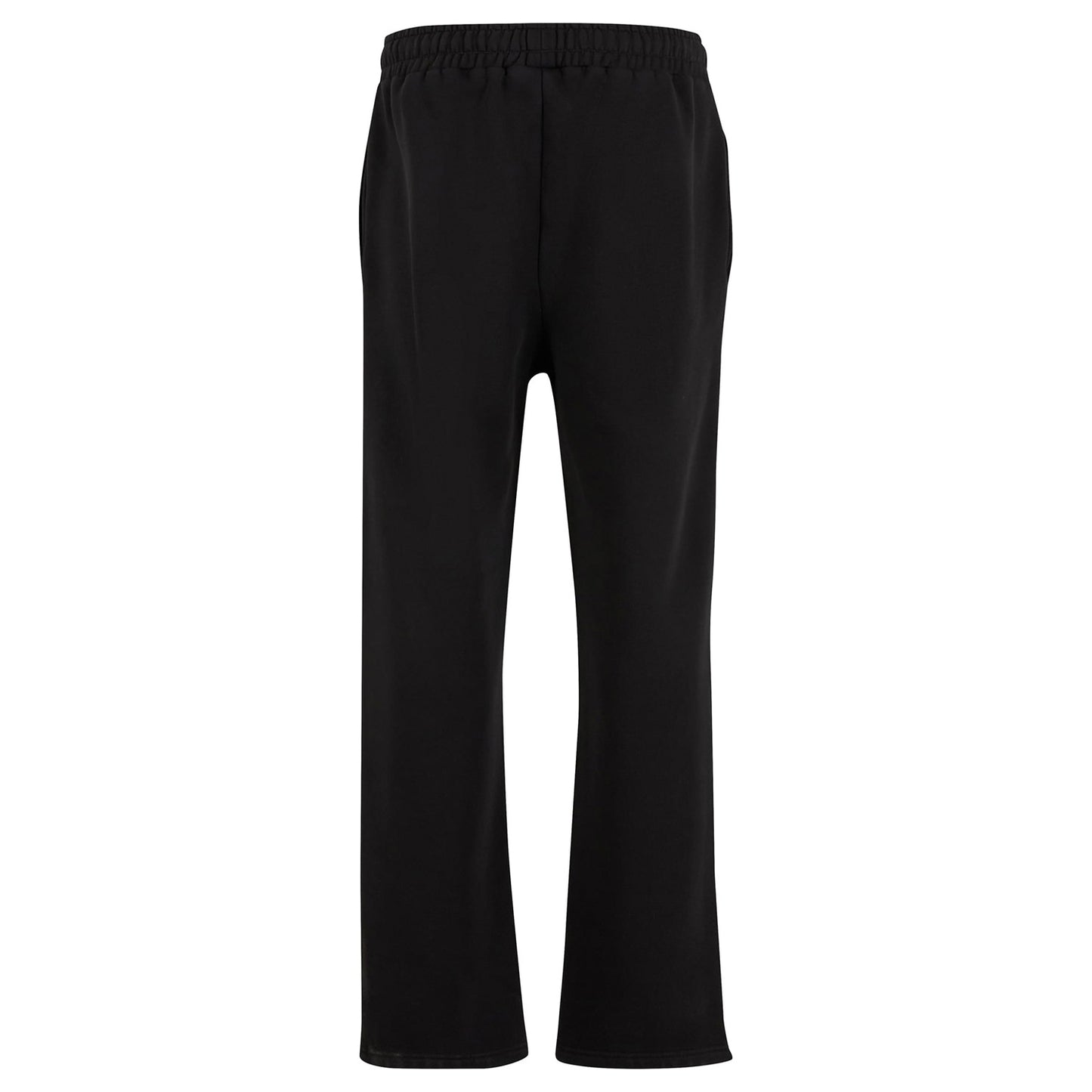 Black - Back - Build Your Brand Mens Vintage Heavy Jogging Bottoms