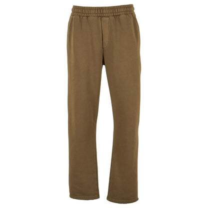 Warm Khaki - Front - Build Your Brand Mens Vintage Heavy Jogging Bottoms