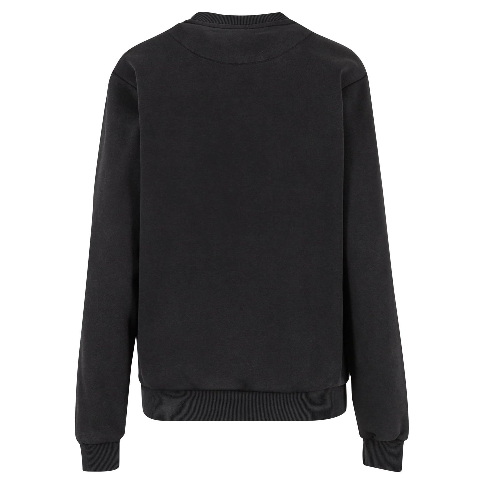 Black - Back - Build Your Brand Womens-Ladies Vintage Heavy Sweatshirt