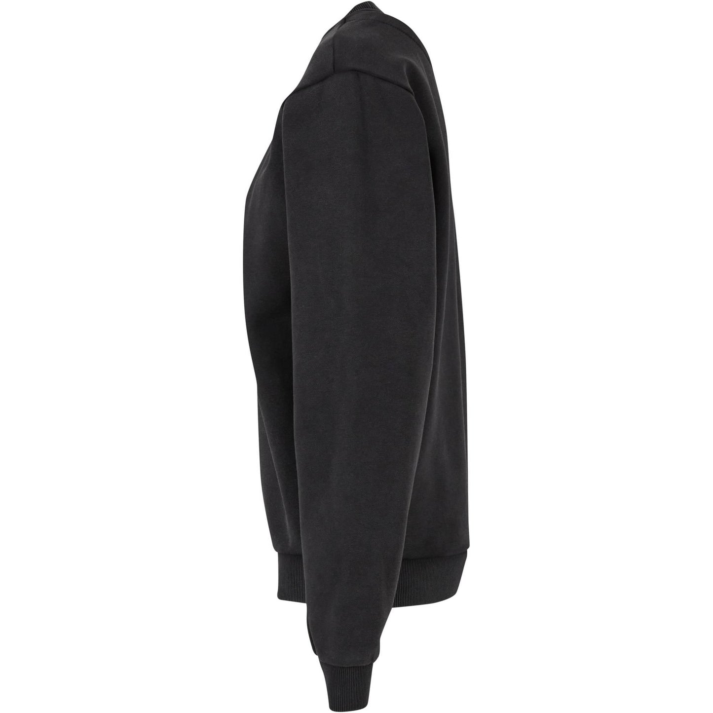 Black - Side - Build Your Brand Womens-Ladies Vintage Heavy Sweatshirt