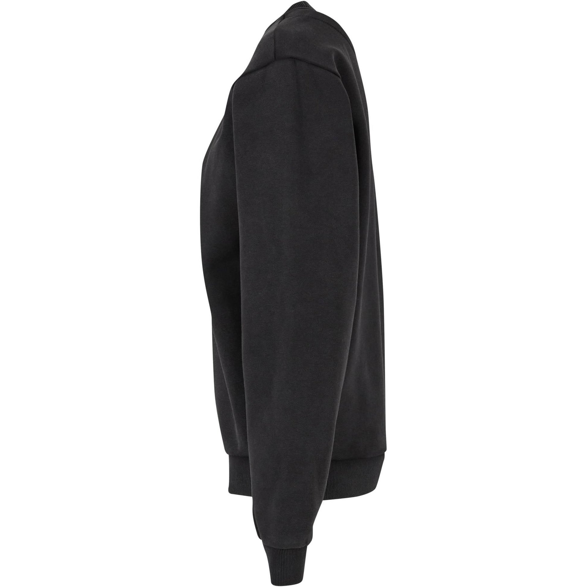 Black - Side - Build Your Brand Womens-Ladies Vintage Heavy Sweatshirt