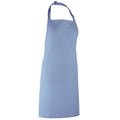 Mid Blue - Front - Premier Colours Bib Apron - Workwear
