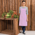 Lavender - Back - Premier Colours Bib Apron - Workwear