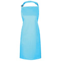 Cyan - Front - Premier Colours Bib Apron - Workwear