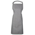 Grey Denim - Front - Premier Colours Bib Apron - Workwear