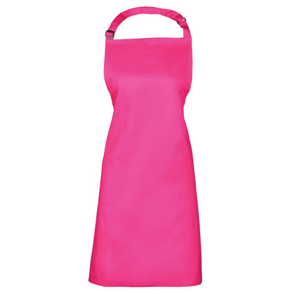 Raspberry Crush - Front - Premier Colours Bib Apron - Workwear