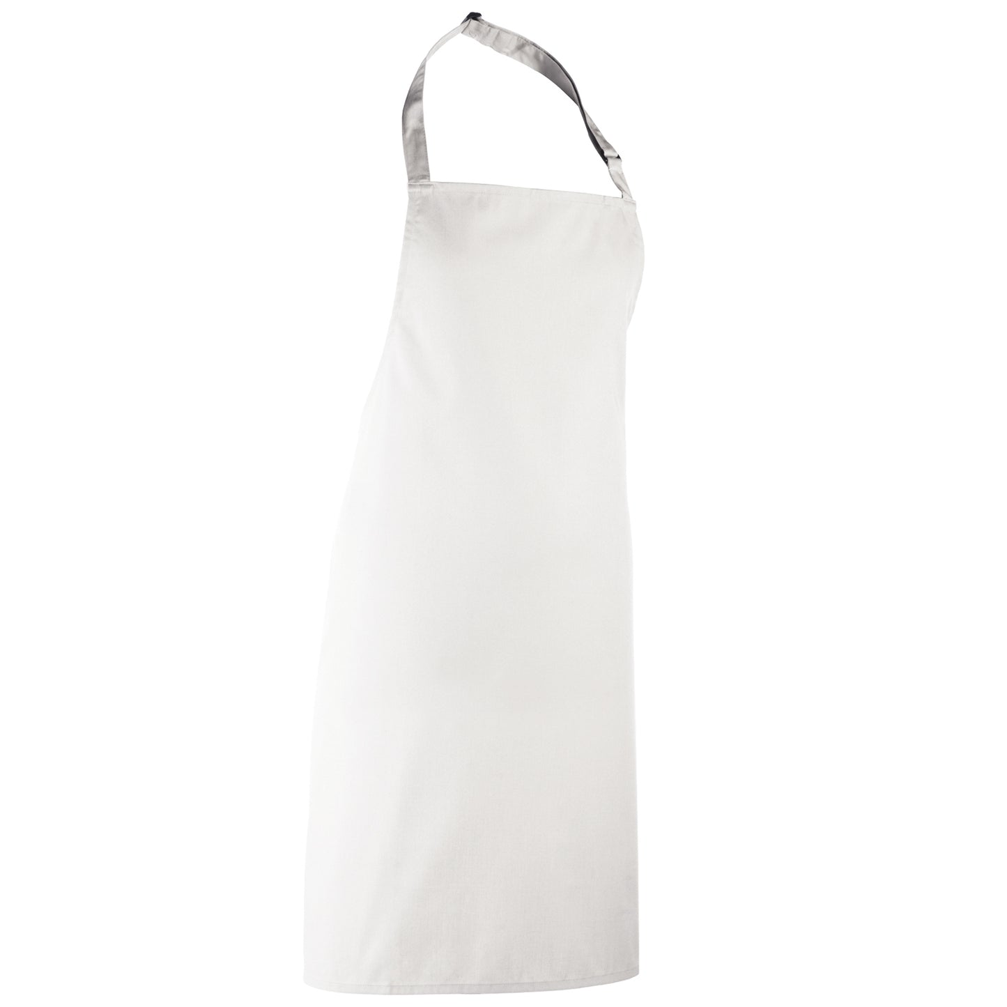 White - Front - Premier Colours Bib Apron - Workwear