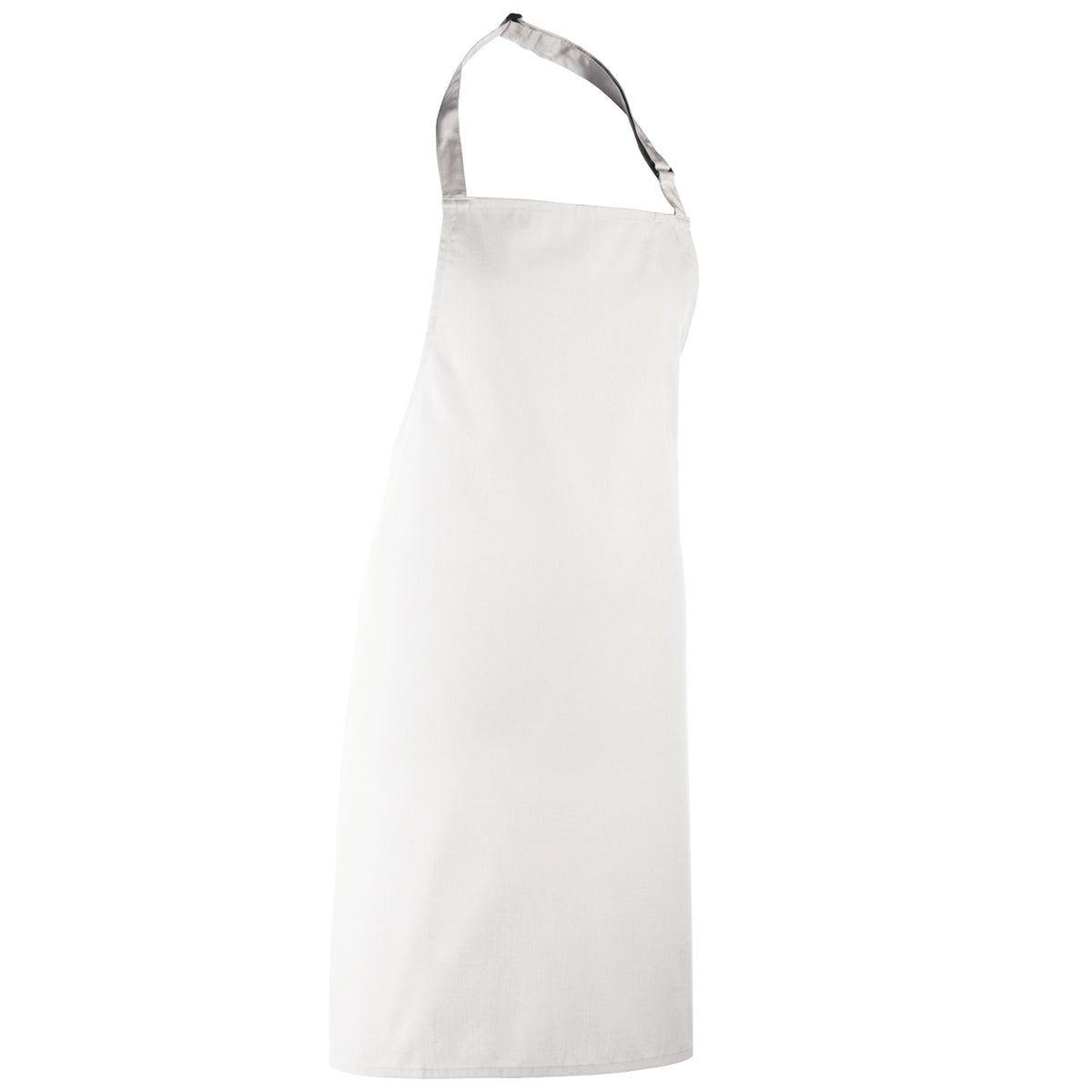White - Front - Premier Colours Bib Apron - Workwear