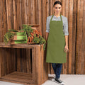 Oasis Green - Back - Premier Colours Bib Apron - Workwear