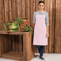 Pink - Back - Premier Colours Bib Apron - Workwear