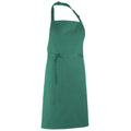 Emerald - Front - Premier Colours Bib Apron - Workwear