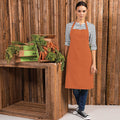 Terracotta - Back - Premier Colours Bib Apron - Workwear