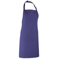 Marine Blue - Front - Premier Colours Bib Apron - Workwear