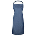 Indigo Denim - Front - Premier Colours Bib Apron - Workwear