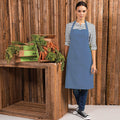 Indigo Denim - Back - Premier Colours Bib Apron - Workwear