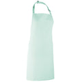 Aqua - Front - Premier Colours Bib Apron - Workwear