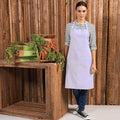 Lilac - Back - Premier Colours Bib Apron - Workwear