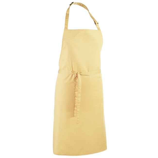Lemon - Front - Premier Colours Bib Apron - Workwear
