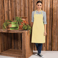 Lemon - Back - Premier Colours Bib Apron - Workwear