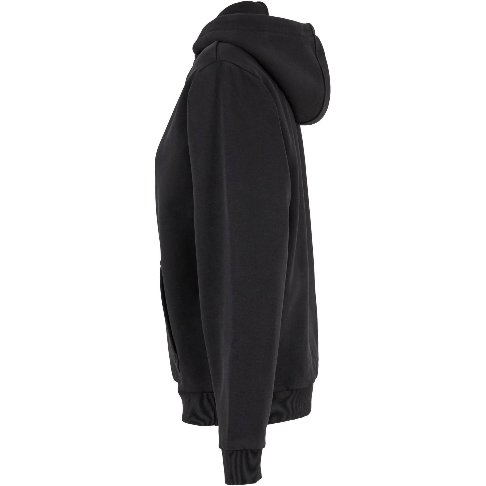 Black - Side - Build Your Brand Womens-Ladies Vintage Heavy Hoodie