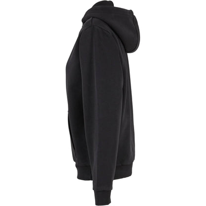 Black - Side - Build Your Brand Womens-Ladies Vintage Heavy Hoodie