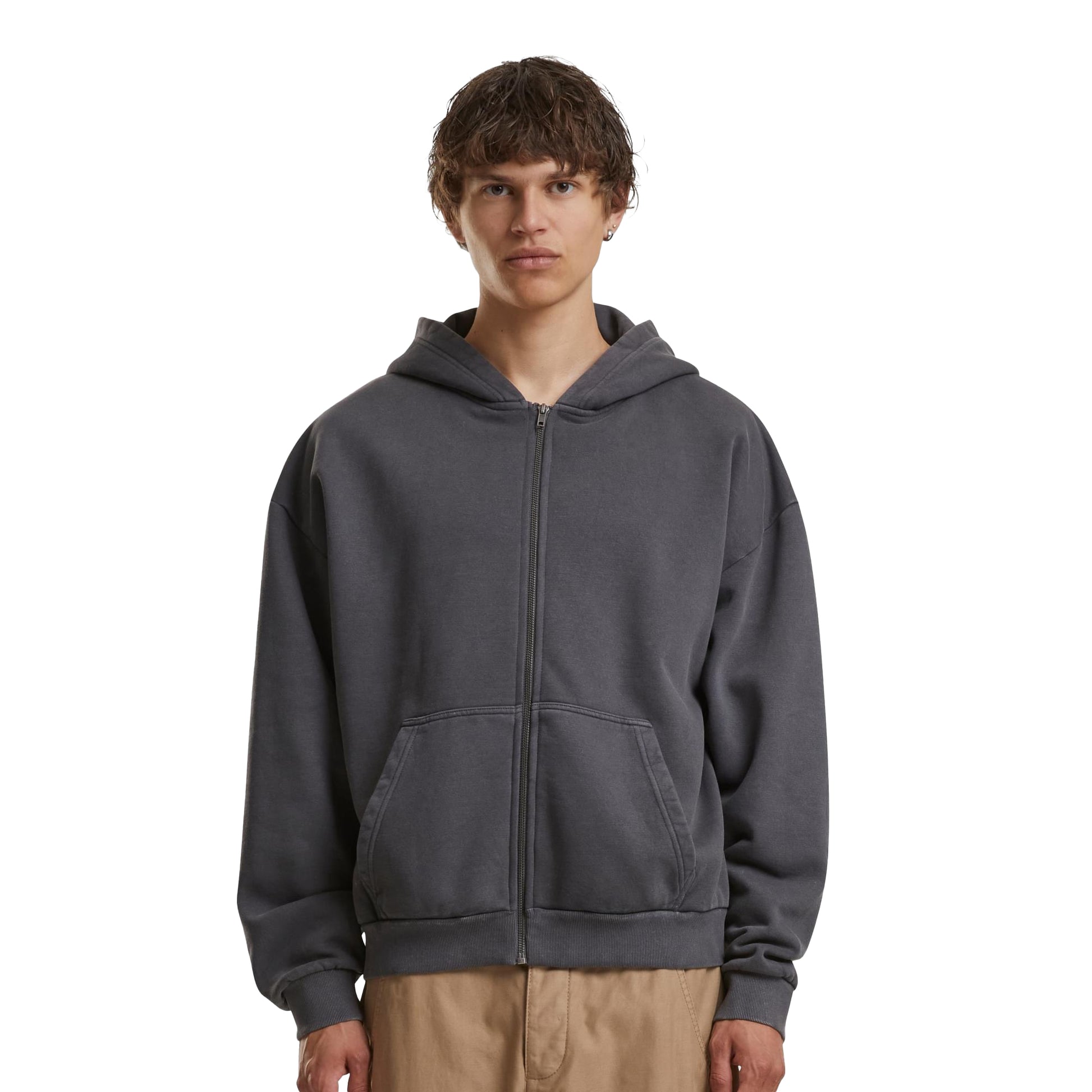 Magnet - Side - Build Your Brand Mens Vintage Heavy Hoodie