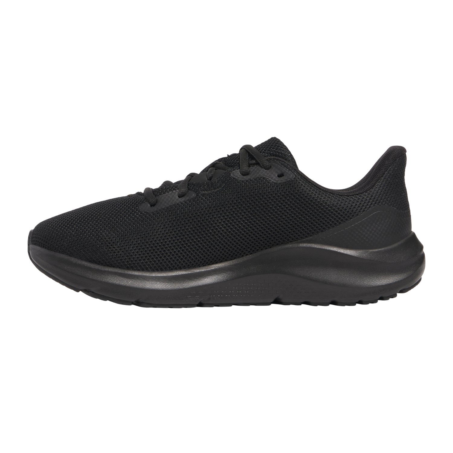 Black - Back - Under Armour Mens Charged Pursuit 4 Trainers