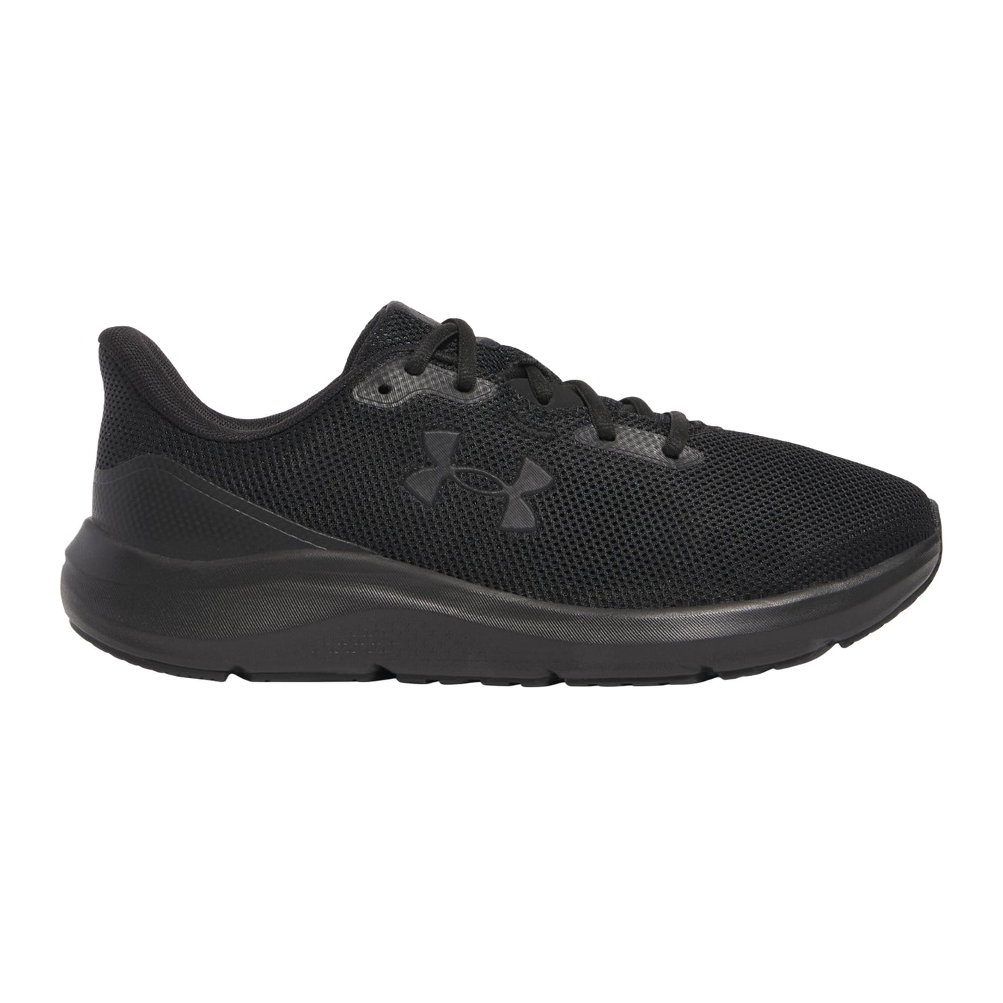 Black - Side - Under Armour Mens Charged Pursuit 4 Trainers