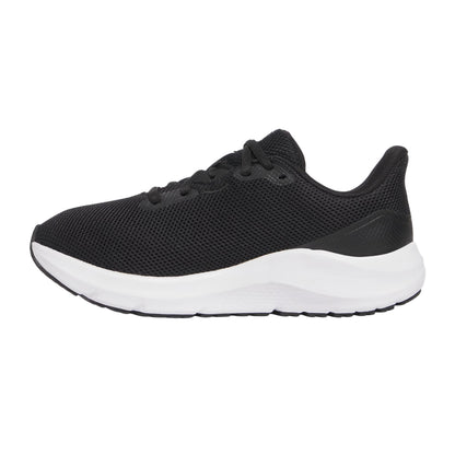 Black-White - Back - Under Armour Mens Charged Pursuit 4 Trainers