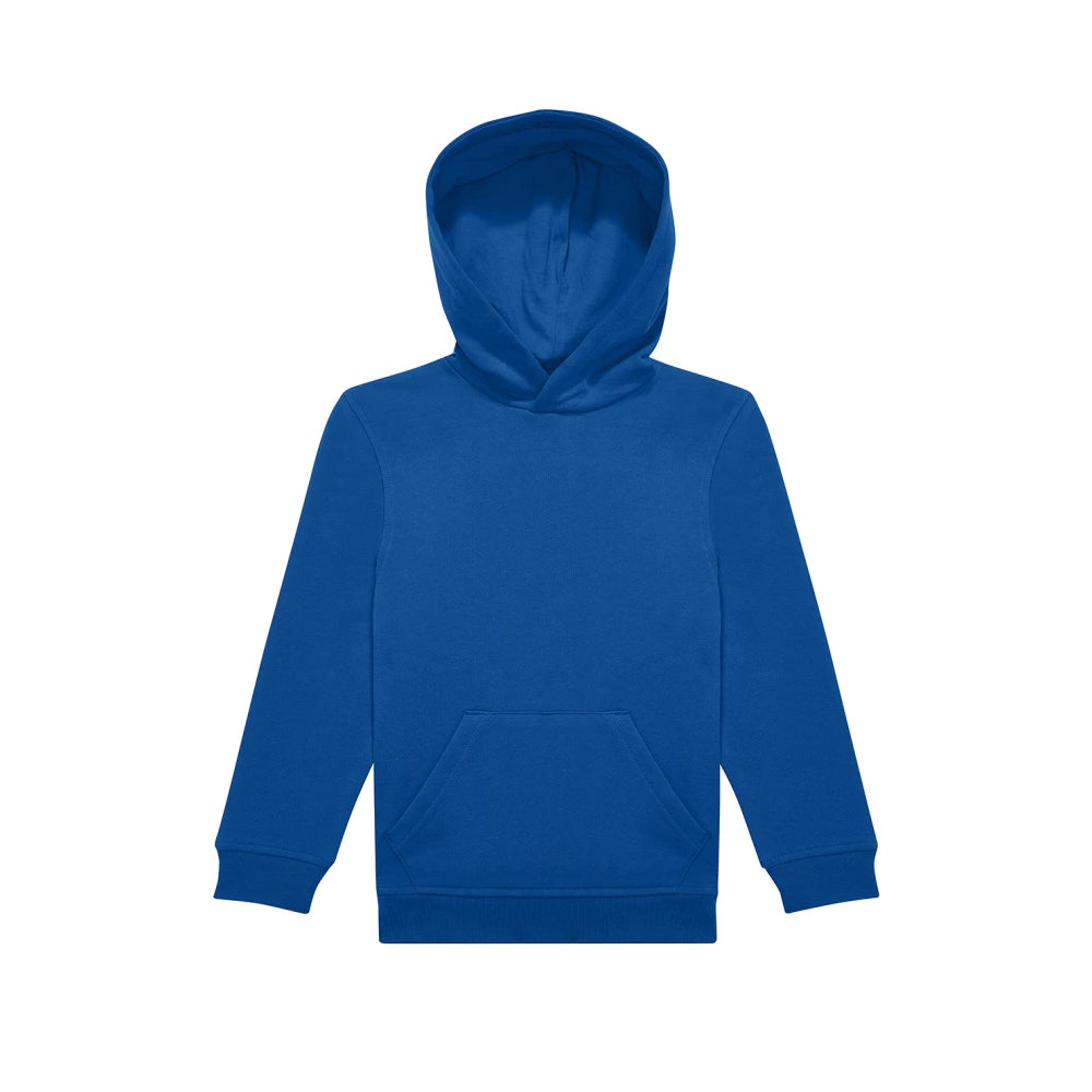Royal Blue - Front - B&C Childrens-Kids ID.333 Long-Sleeved Hoodie