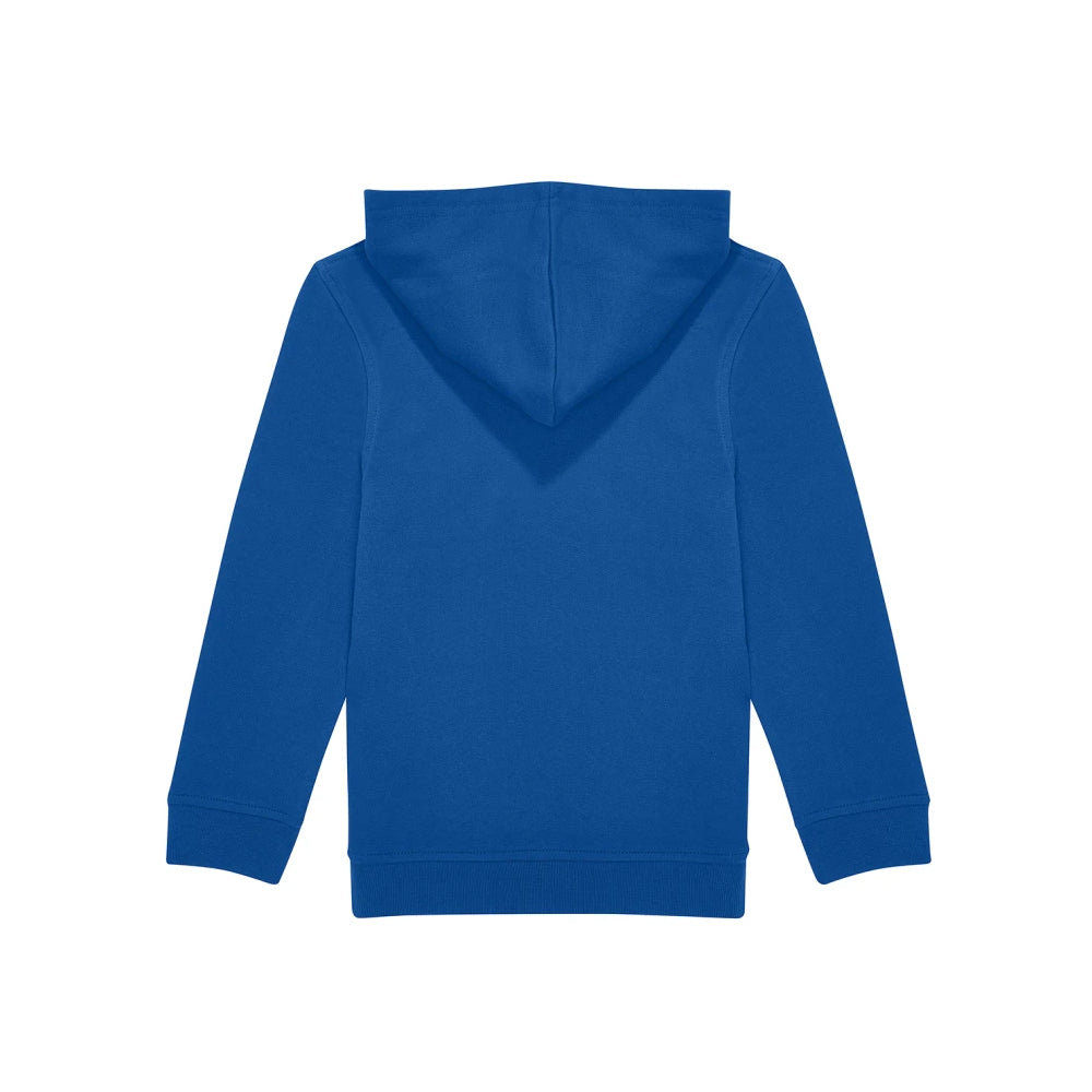 Royal Blue - Back - B&C Childrens-Kids ID.333 Long-Sleeved Hoodie