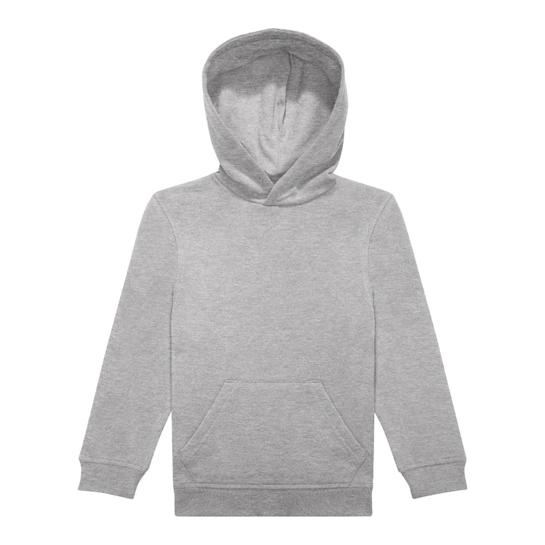 Sport Grey - Front - B&C Childrens-Kids ID.333 Long-Sleeved Hoodie