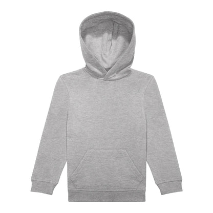 Sport Grey - Front - B&C Childrens-Kids ID.333 Long-Sleeved Hoodie